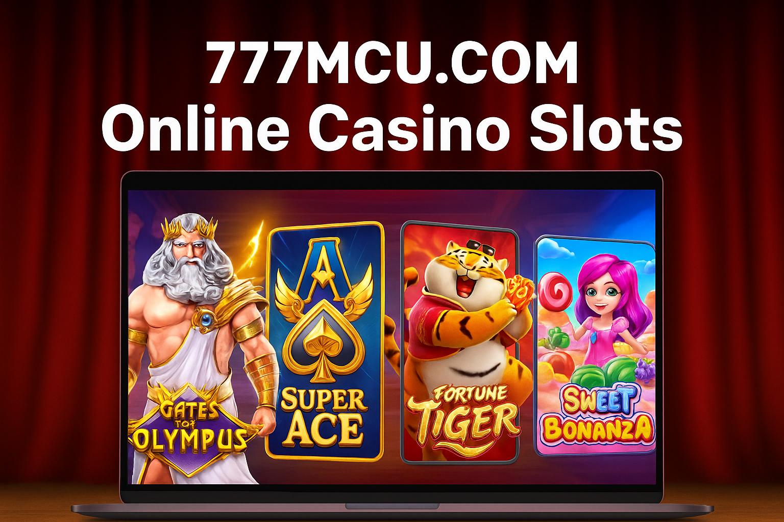 Jogos de Slot no Casino Online 777MCU.COM