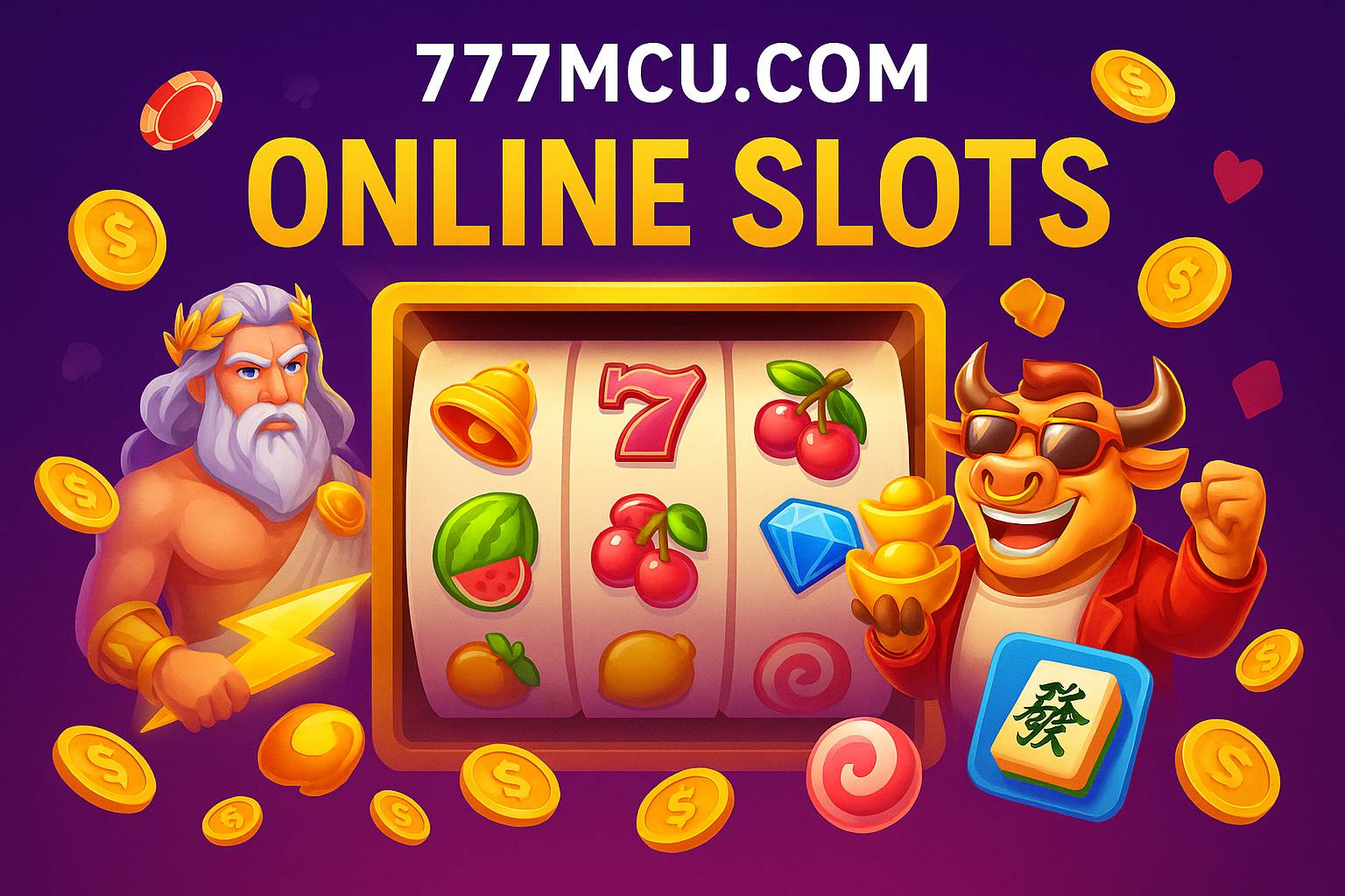Explore o mundo das slot machines no 777MCU.COM Casino